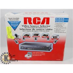 RCA REMOTE CONTROLLABLE VIDEO SORCE SELECTORZ
