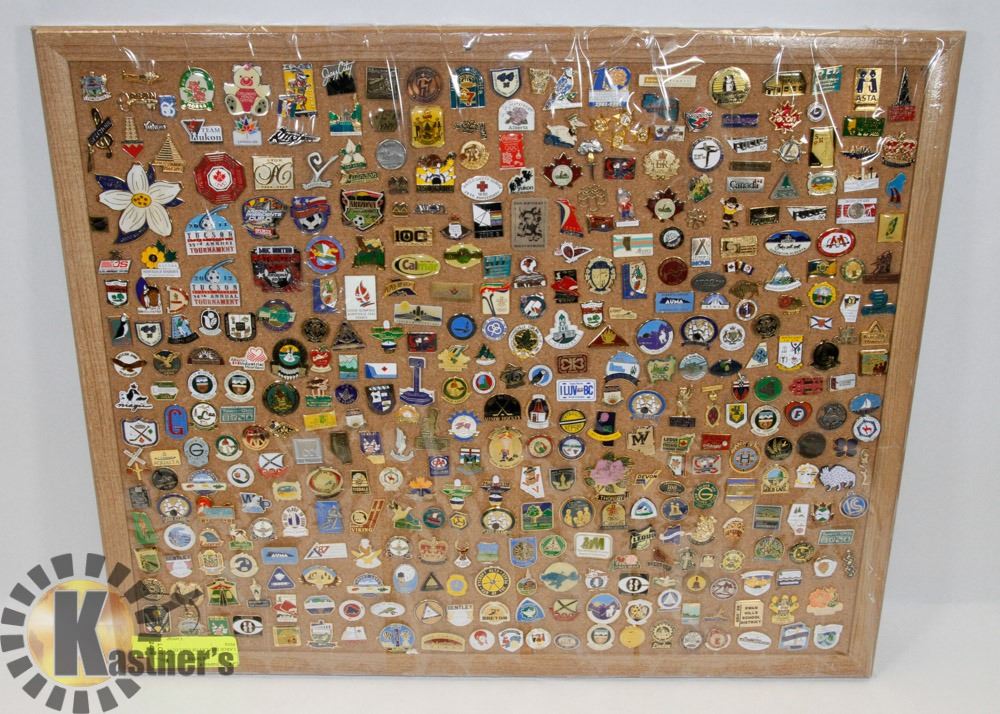 Collect Pin LARGE DISPLAY OF COLLECTORS PINS
