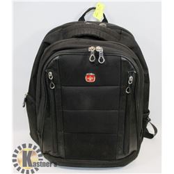 BLACK SWISS GEAR BACKPACK - GENERAL,