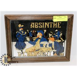 ABSINTH MIRRORED BAR WALL HANGING