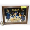 Image 1 : ABSINTH MIRRORED BAR WALL HANGING