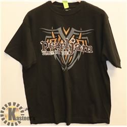 PEARL JAM 2008 UNUSED CONCERT SHIRT SZ LG