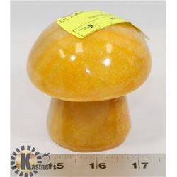 HAND CARVED ONYSSTONE MUSHROOM