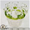 Image 1 : HAND BLOWNGLASS ROYAL CROWN