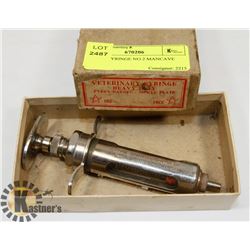 IN BOX SYRINGE NO 2 MANCAVE