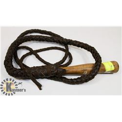 1950'S LEATHER WHIP