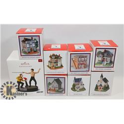 LIBERTY FALLS COLLECTION OF 7 VILLAGE'S