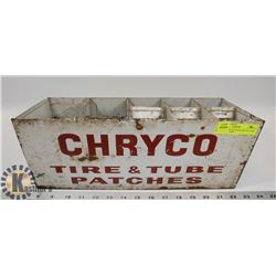 VINTAGE GAS STATION METAL TIRE & TUBE PATCHES