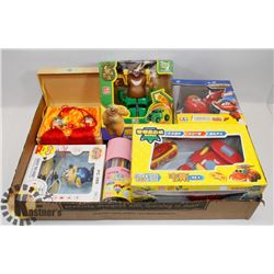 TRAY OF ASSORTED NEW TOYS