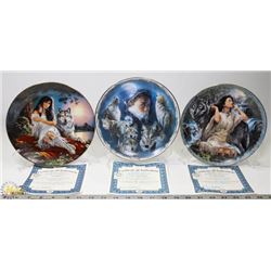 LOT OF THREE BRADFORD EXCHANGE COLLECTOR PLATES