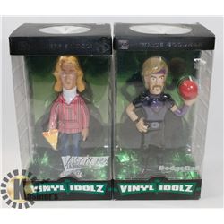 SET OF 2 SEALED VINYL IDOLZ WHITE