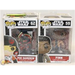 A PAIR OF STAR WARS FUNKO POPS