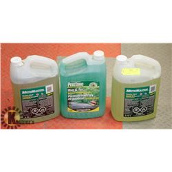 LOT OF 3 X 3.78L WINDSHIELD WASHER FLUID