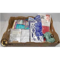 FLAT OF BURGER MAKER,TOILET LOCK,CLOTHES HAMPER