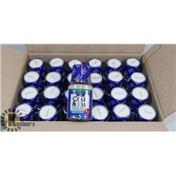 CASE OF 24 FACTORY SEALED COLD & FLU