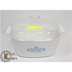 LARGE CORNING WARE DISH WITH LID