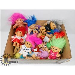ESTATE BOX OF ASSORTED TROLLS