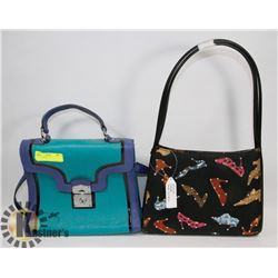 2 NEW PURSES