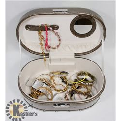 JEWELLERY BOX WITH CONTENTS