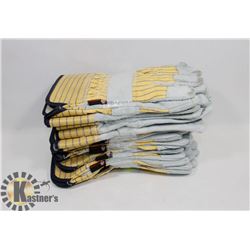 9 PAIR NEW WATSON LEATHER WORK GLOVES