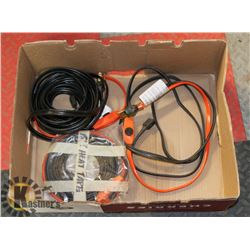 3 SECTIONS OF HEAT TAPE / APPROX 45FT  TOTAL /