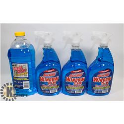3 - 32FLOZ SPRAY WINDOW CLEANER  &
