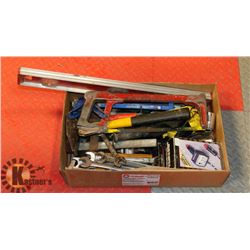 TRAY OF ASSORTED TOOLS
