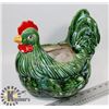 Image 1 : VINTAGE ROOSTER SHAPED PLANTER
