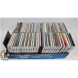 FLAT OF ASSORTED CDS.
