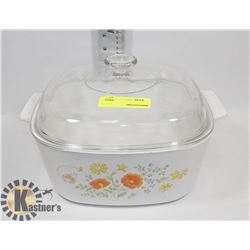 LARGE CASSEROLE DISH WITH LID