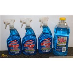 3 - 32FLOZ SPRAY WINDOW CLEANER  &