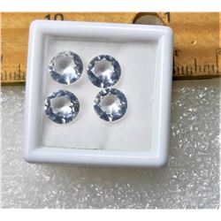 12)  LOT OF 4 MATCHED RUSSIAN WHITE