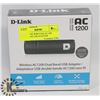 Image 1 : NEW D-LINK WIRELESS AC1200 DUAL BAND USB ADAPTER