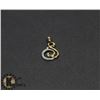 Image 1 : #76-DIAMOND ACCENT PENDANT