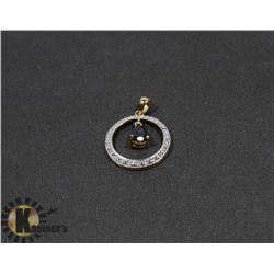 #143-GENUINE BLUE SAPPHIRE PENDANT