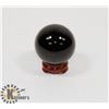 Image 1 : #261-NATURAL BLACK OBSIDIAN HEALING STONE