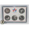Image 1 : EDMONTON COMMONWEALTH GAMES 1978, 5 MEDALLIONS