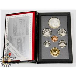 1990 CANADIAN PROOF SET 7 COINS INCLUDING SILVER