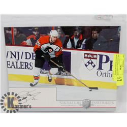 PHILADELPHIA FLYERS KEITH PRIMEAU SIGNED 8X10 HOCK