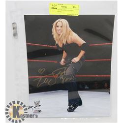 WWE TRISH STRATUS LEGEND SIGNED PHOTO