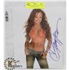 Image 1 : WWE DIVA CHRISTY HEMME SIGNED PHOTO WITH LEAF COA