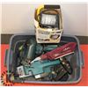 Image 1 : TOTE OF POWER TOOLS.