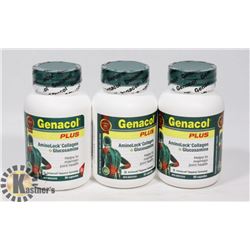 LOT OF 3 GENACOL PLUS 90 CAPSULES EACH