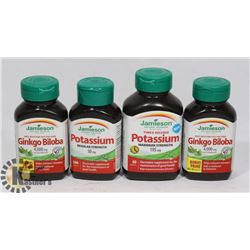 BAG WITH 4 BOTTLES JAMIESON POTASSIUM ADND