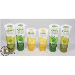 BAG OF ASSORTED KAMILL HAND CREAMS