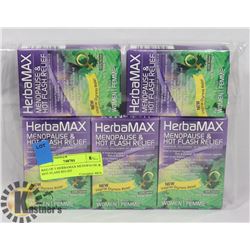 BAG OF 5 HERBAMAX MENOPAUSE & HOT FLASH RELIEF