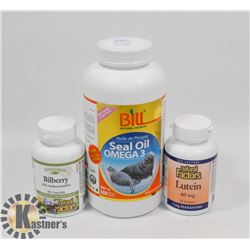 BILL NATURAL SOURCES SEAL OIL OMEGA 3 500 SOFTGELS