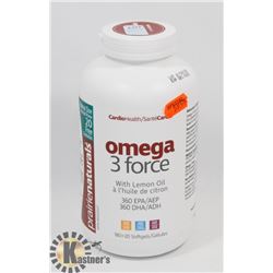 PRAIRIE NATURALS OMEGA 3 FORCE WITH LEMON OIL