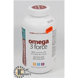PRAIRIE NATURALS OMEGA 3 FORCE WITH LEMON OIL