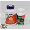 Image 1 : NOW RED OMEGA ROUGE RED YEAST RICE 90 CAPSULES